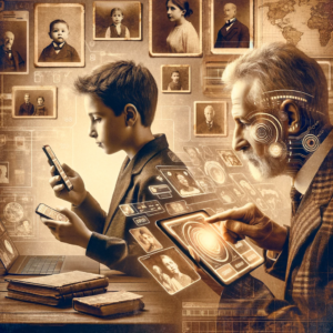 Veja sua história com apps de antepassados