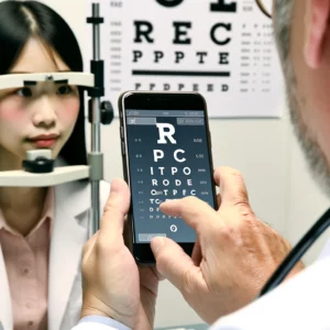 Aplicativos para testes de visão com o celular!