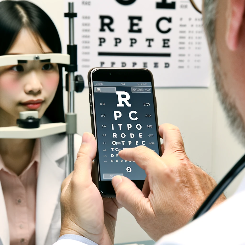 Aplicativos para testes de visão com o celular!
