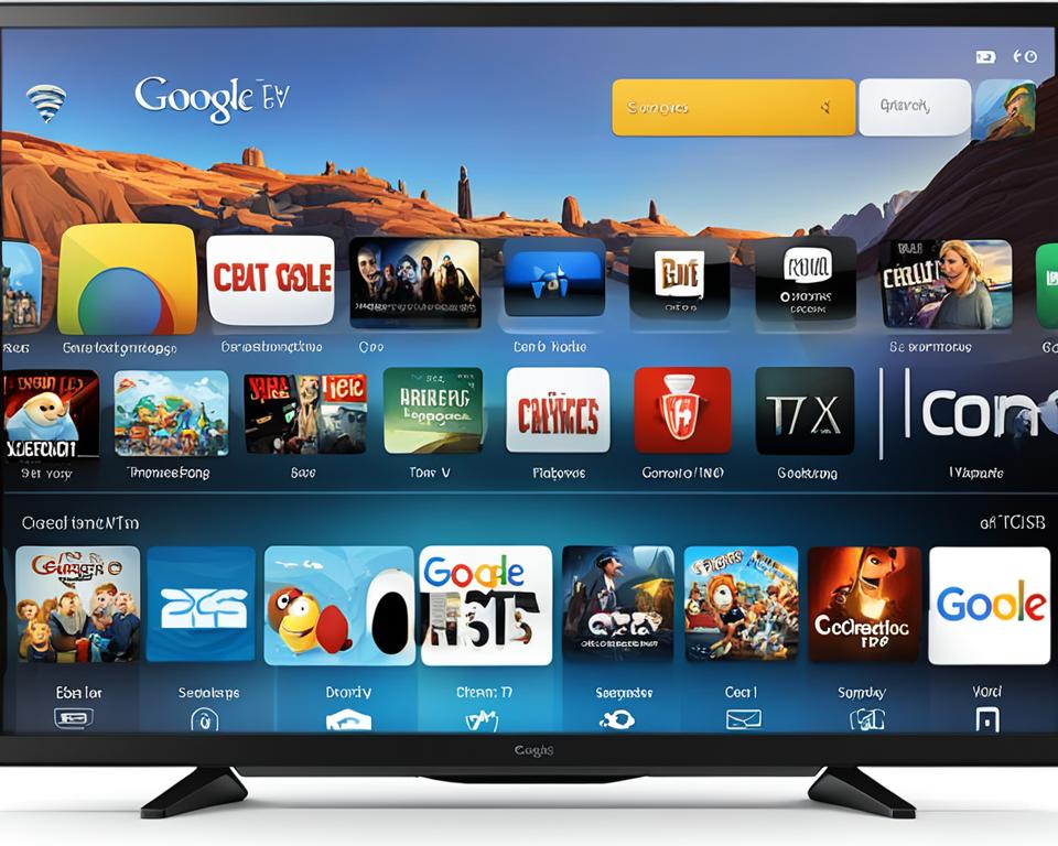 funcionalidades do google tv