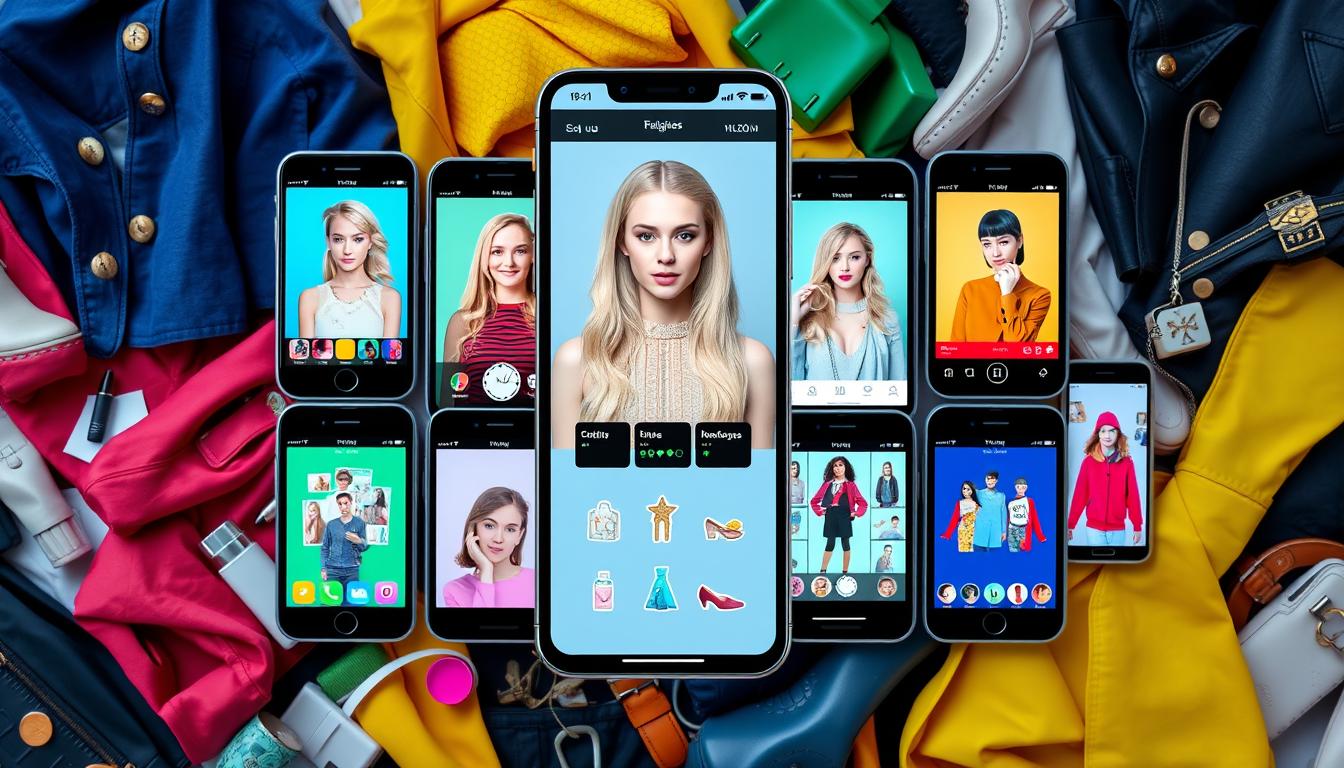 Mude o Visual e Reinvente Seu Estilo com Apps