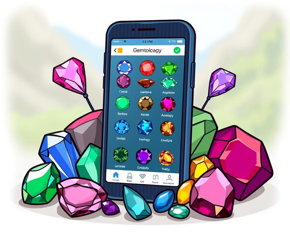 Como Descobrir Pedras Preciosas Usando Apps