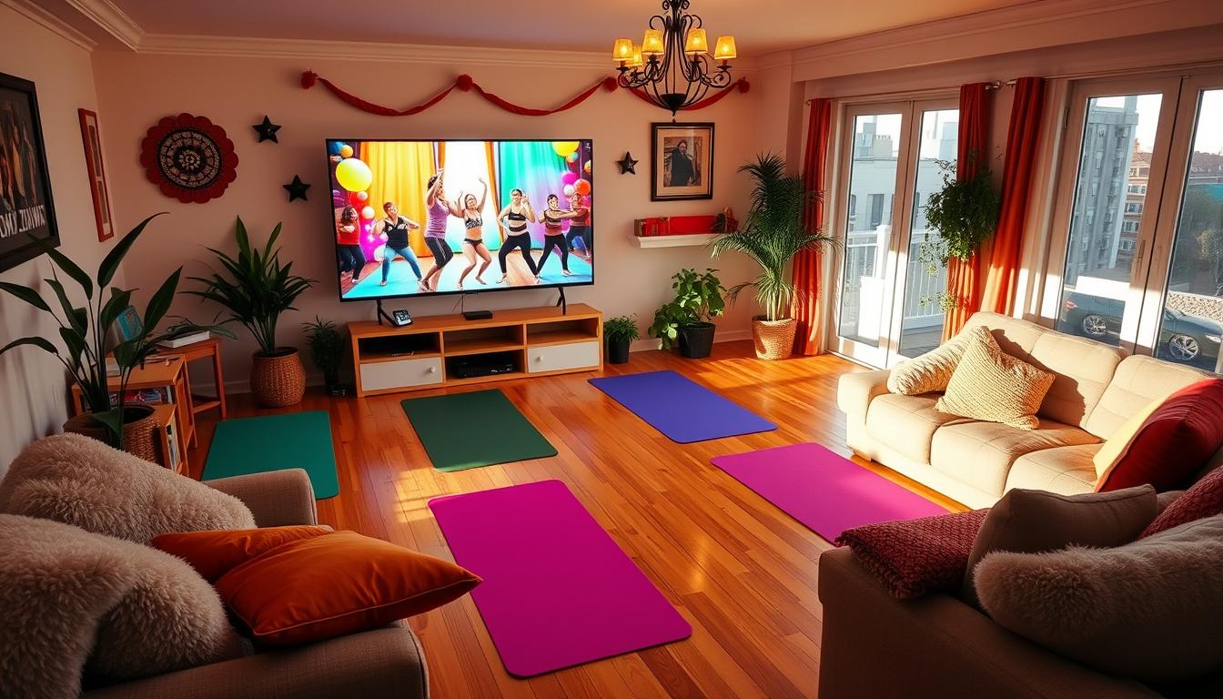 Dance em Casa Fácil com Aplicativos de Zumba Dinâmicos