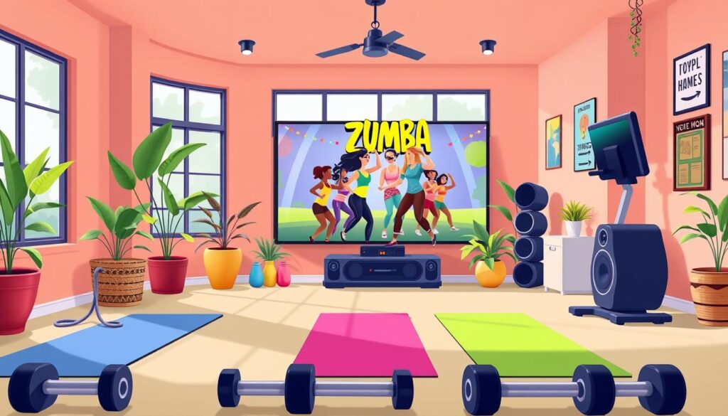 Faça Zumba fácil em casa