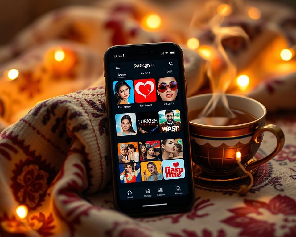 Romances e dramas turcos no celular com aplicativos