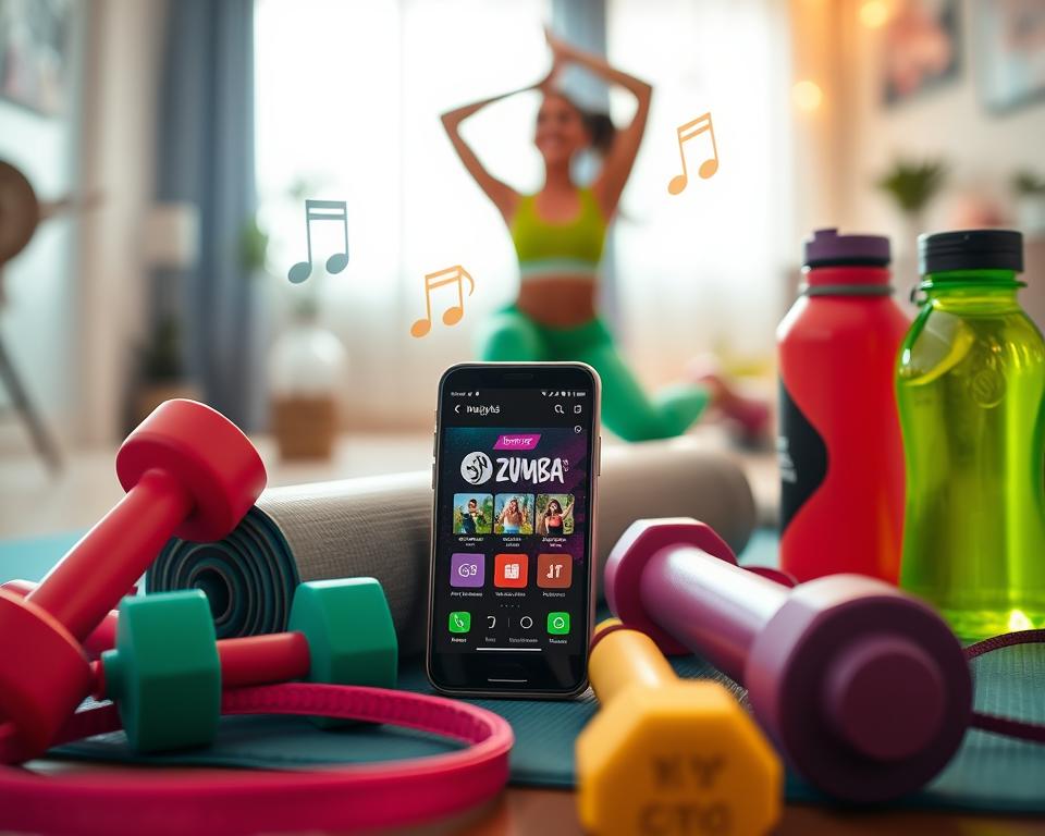 Treino em casa com o melhor aplicativo de Zumba!