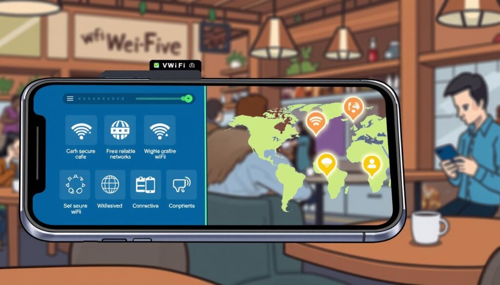 app de Wi-Fi gratuito