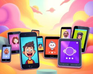 Aplicativos de mudança de voz