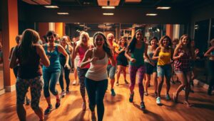 Ritmos vibrantes com Zumba: Mexa-se enquanto se diverte agora