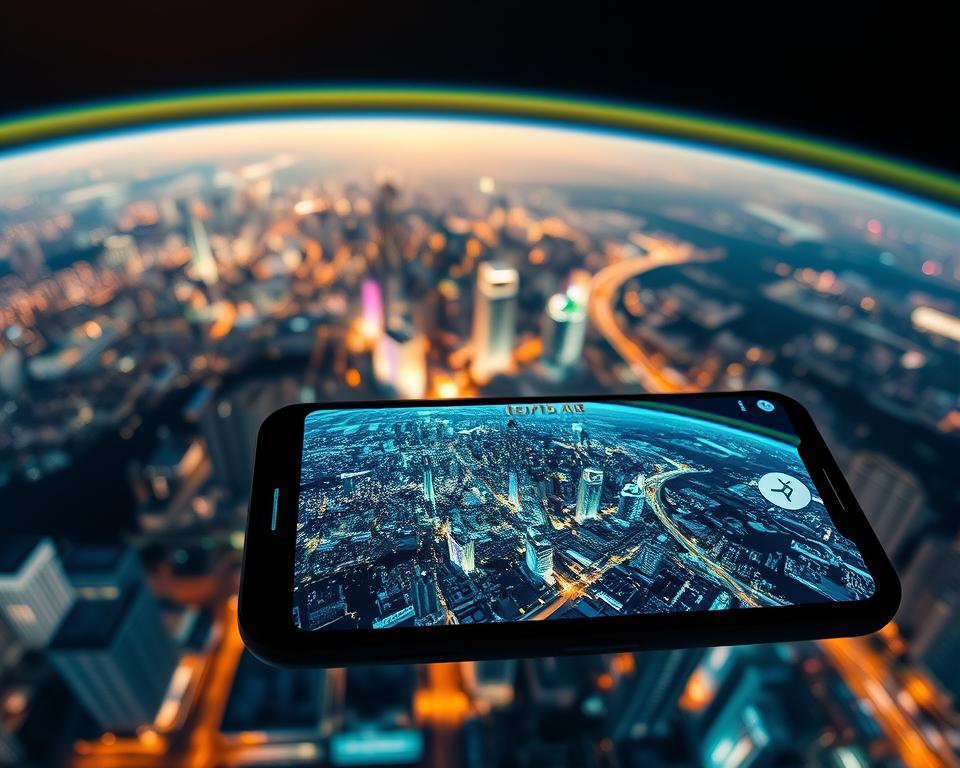 Acesse imagens de satélite ao vivo direto do seu celular
