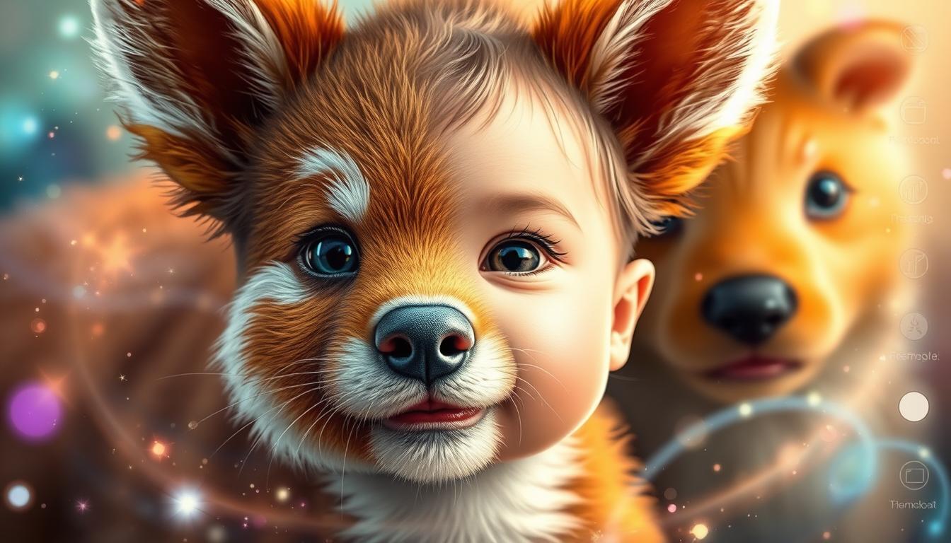 Aplicativos para Mudar Foto de Animais em Crianças Fofas