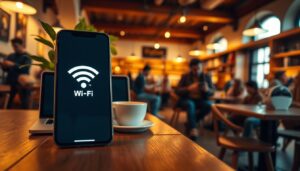 Wi-Fi disponível sem senha
