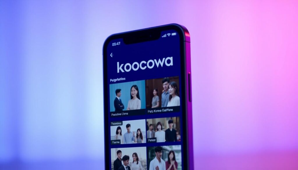 aplicativo Kocowa