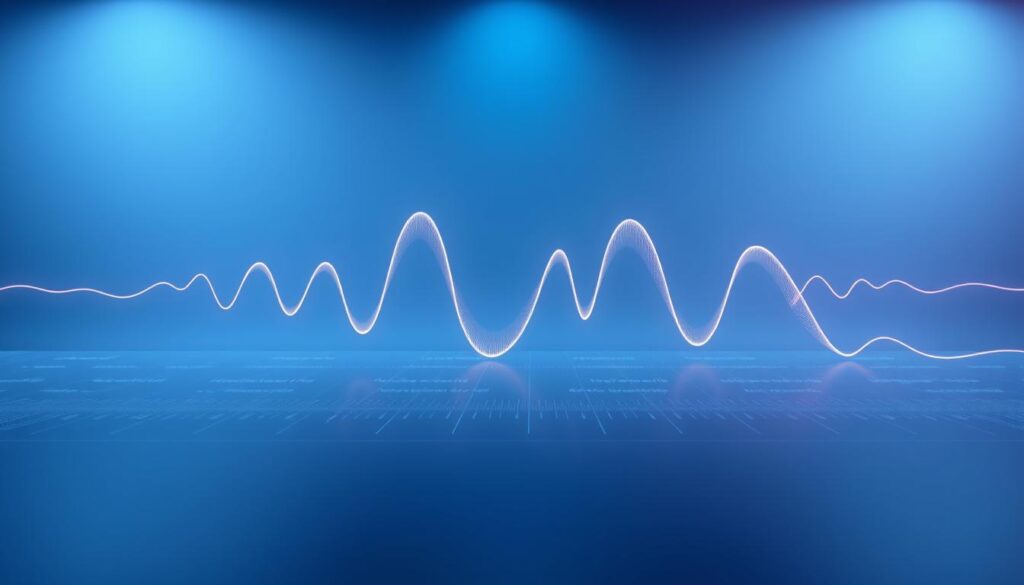 frequência alta som