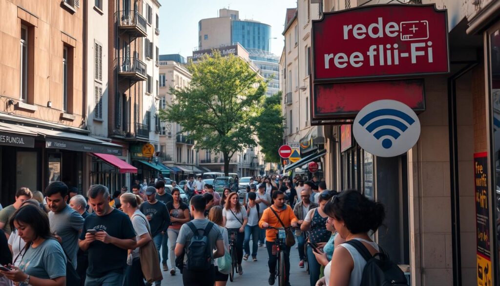 rede wi-fi livre