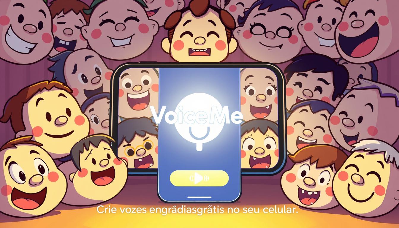 Crie vozes engraçadas grátis no seu celular