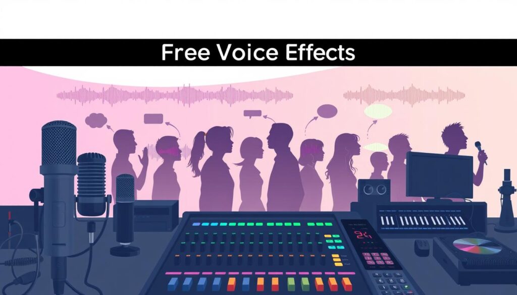 tipos de efeitos de voz