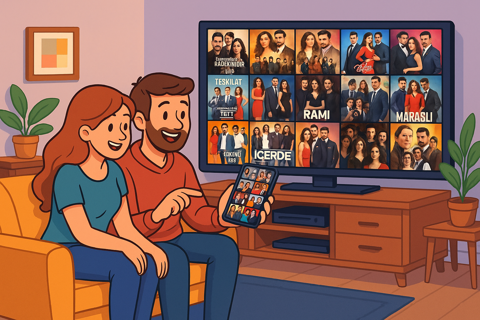 Aplicativos grátis para novelas turcas em HD
