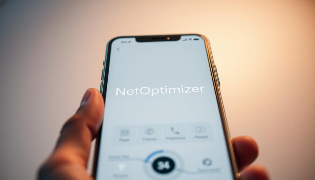 aplicativo NetOptimizer