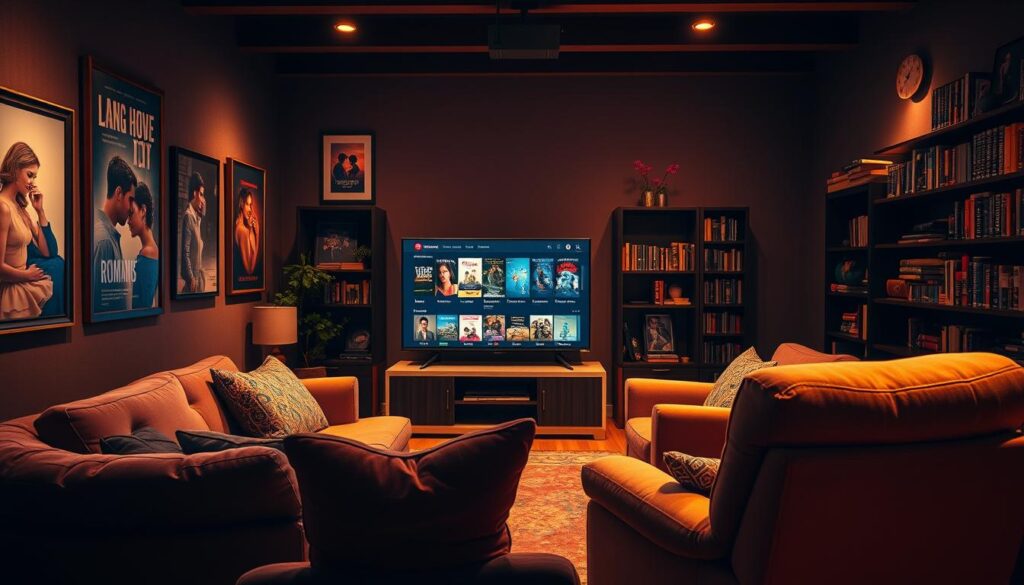 plataformas gratuitas de filmes de romance