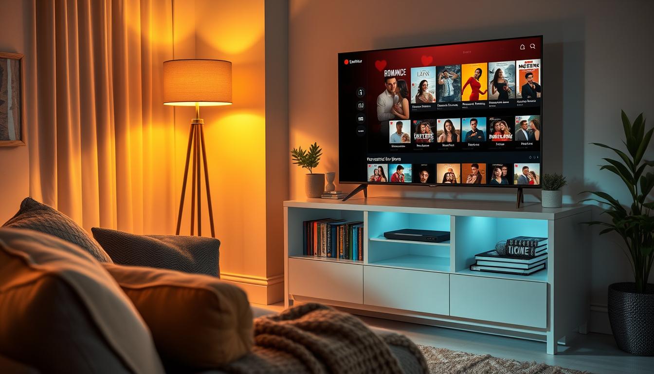 Aplicativo grátis para assistir filmes de romance com qualidade