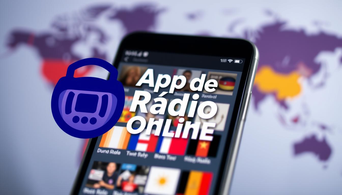 App de Rádio Online com Estações do Mundo Inteiro!