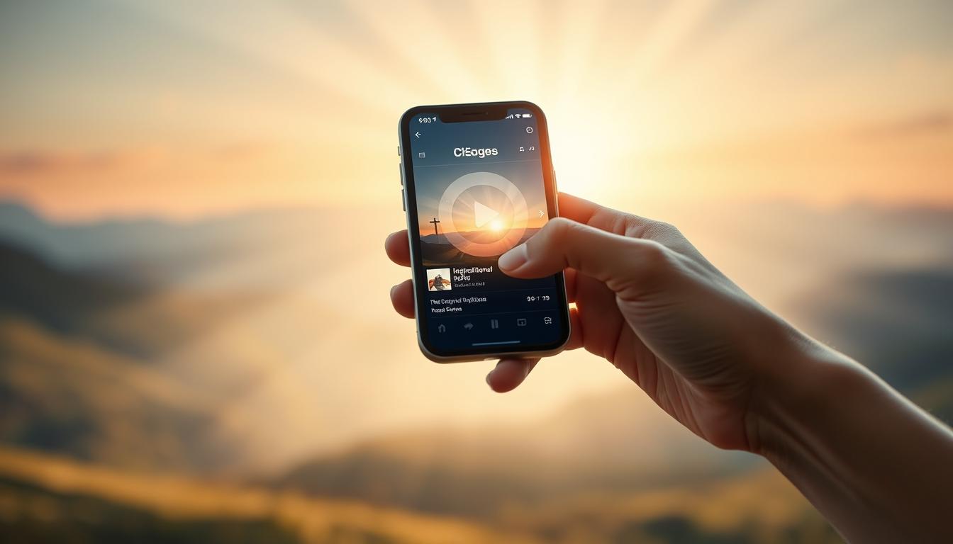 Canções cristãs inspiradoras grátis em aplicativo para celular