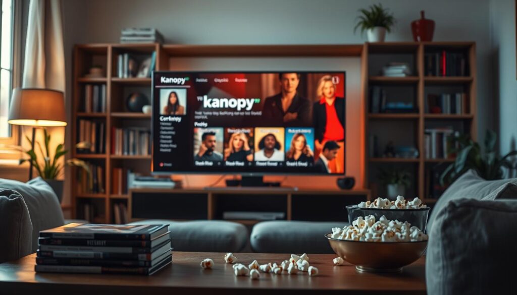 Filmes de comédia grátis no Kanopy