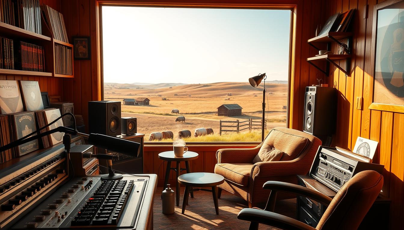 Rádio country grátis com estações locais e clássicos