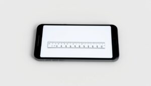 Régua Virtual no Seu Celular