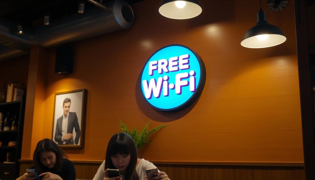 Wi-Fi grátis acessível