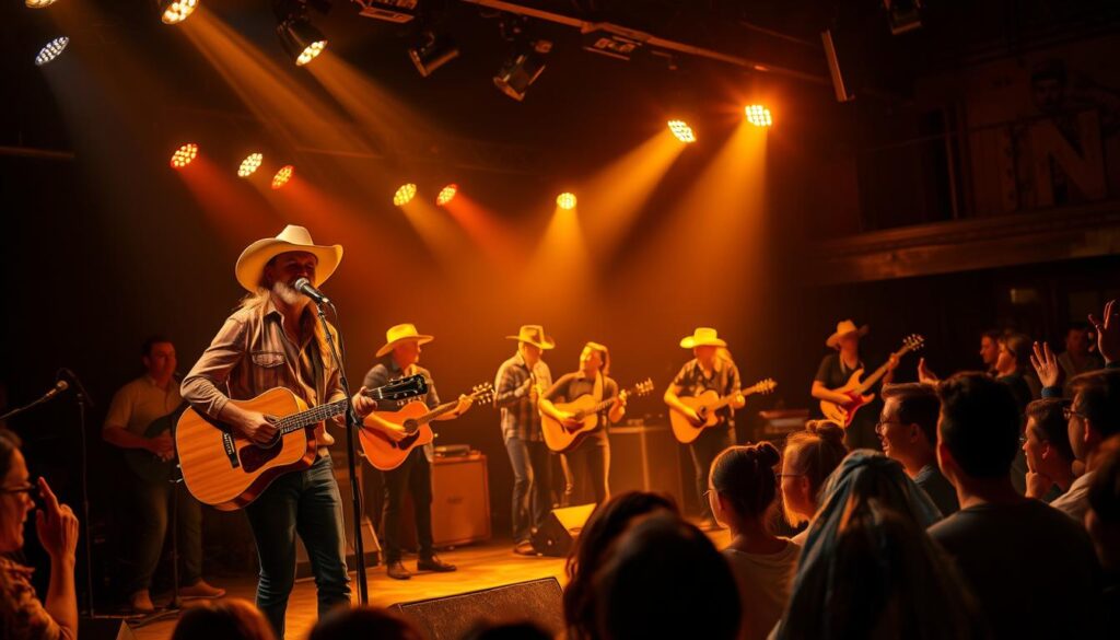 música country ao vivo