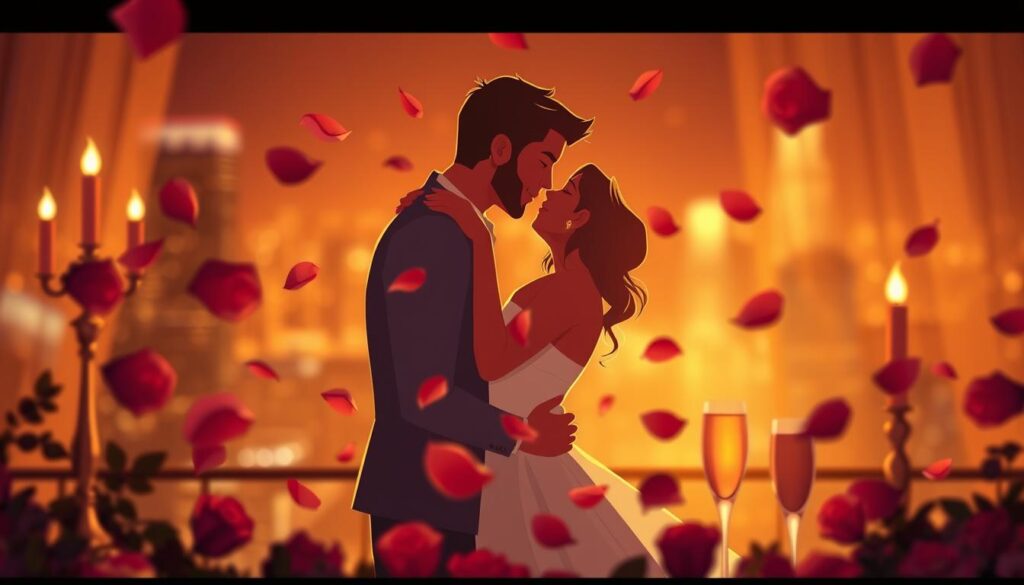 características dos filmes de romance