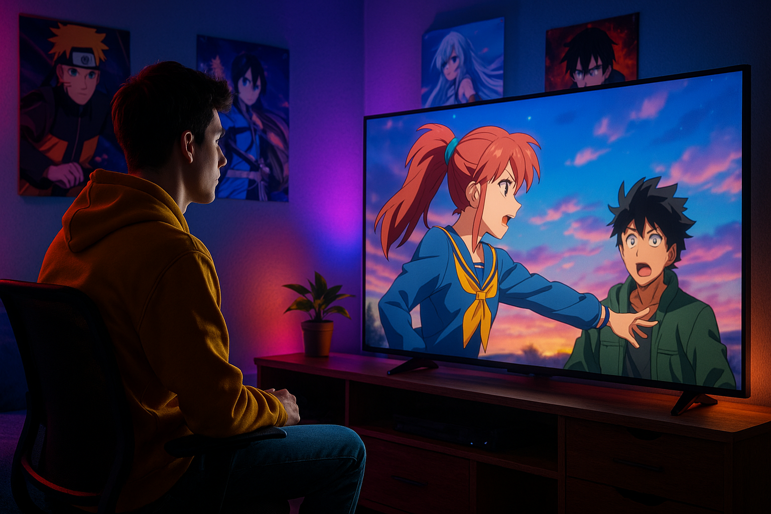 Applications mobiles pour le streaming d'anime