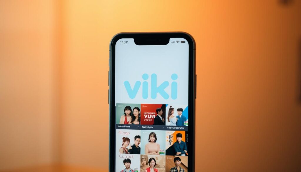 A sleek and modern mobile app interface, with a bold "Viki" logo prominently displayed at the center. The app's home screen showcases a grid of vibrant, high-quality thumbnails of popular Korean drama series, inviting the viewer to explore and discover new content. The background features a subtle gradient, adding depth and sophistication to the design. Warm, diffused lighting illuminates the scene, creating a cozy and inviting atmosphere. The overall composition is clean, well-balanced, and visually appealing, reflecting the user-friendly and accessible nature of the Viki app. A sleek and modern mobile app interface, with a bold "Viki" logo prominently displayed at the center. The app's home screen showcases a grid of vibrant, high-quality thumbnails of popular Korean drama series, inviting the viewer to explore and discover new content. The background features a subtle gradient, adding depth and sophistication to the design. Warm, diffused lighting illuminates the scene, creating a cozy and inviting atmosphere. The overall composition is clean, well-balanced, and visually appealing, reflecting the user-friendly and accessible nature of the Viki app.