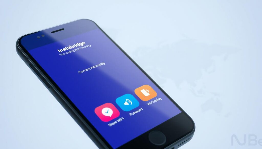 Instabridge funcionalidades