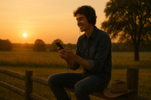 Aplicativos para ouvir música country grátis