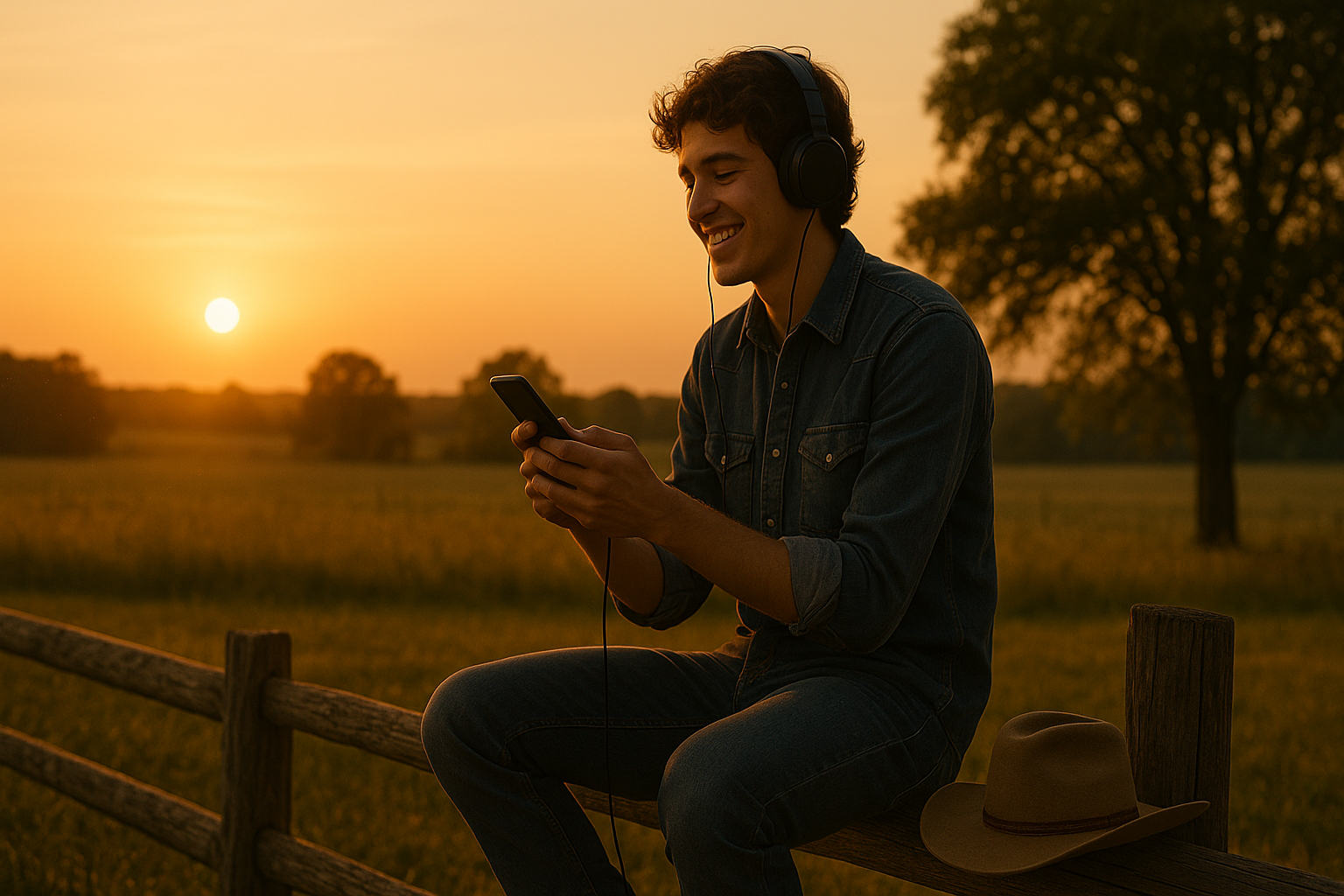 Aplicativos para ouvir música country grátis