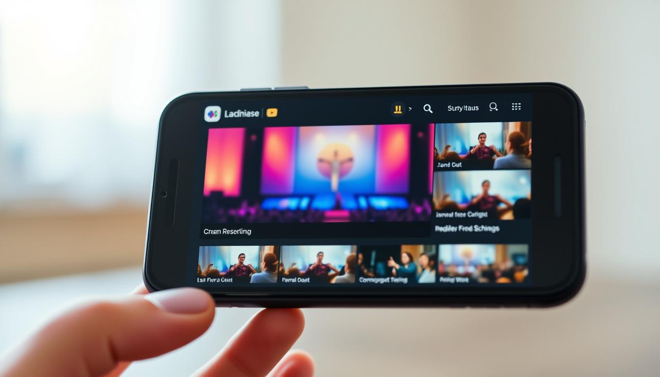 Veja o Aplicativo Grátis Que Transmite Cultos Ao Vivo