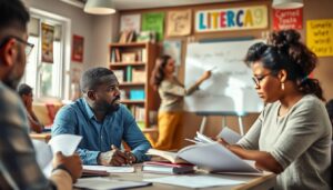 Aplicativos para adultos aprenderem leitura e escrita