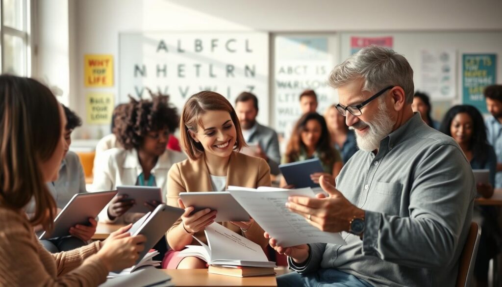 alfabetização de adultos