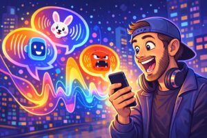 Como usar aplicativos gratuitos de mudança de voz no dia a dia