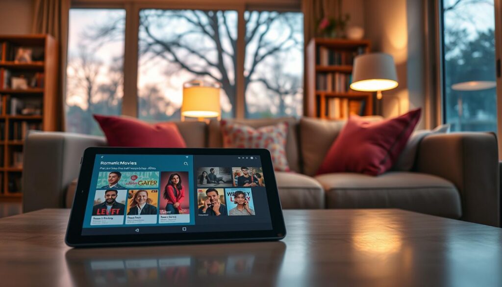 aplicativos de filmes de romance