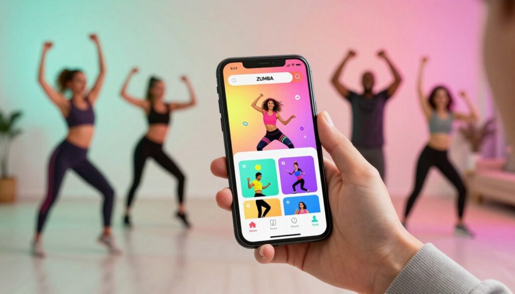 Apps de Fitness Dança no Smartphone