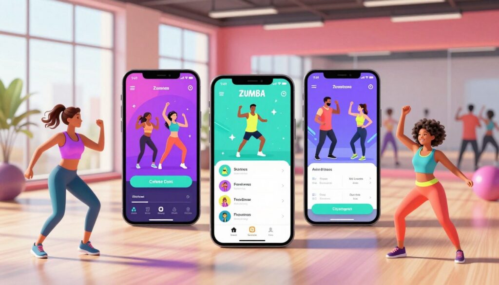 aplicativos de Zumba