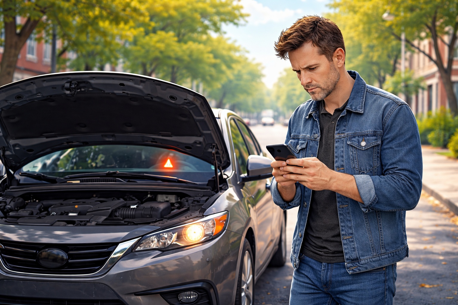 Soluções digitais para acompanhar problemas do carro diariamente