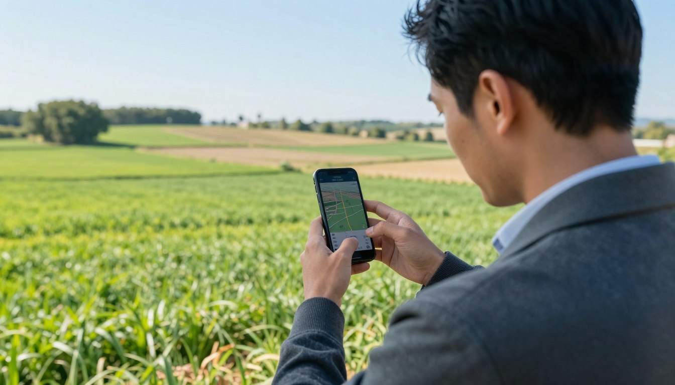 What are land surveying apps?