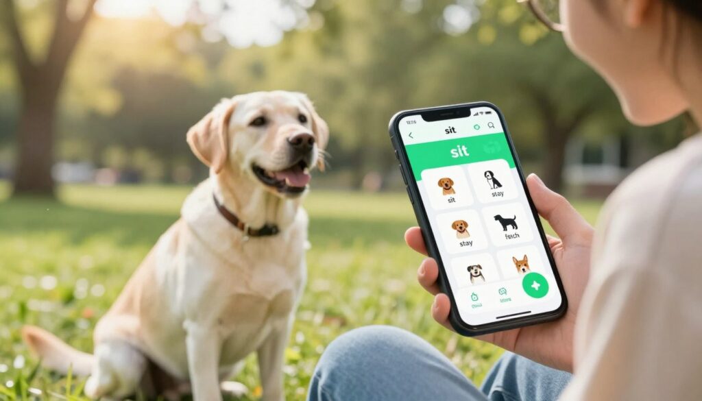Aplicativo de treinamento canino