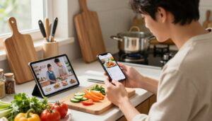 Aprender a Cozinhar Usando Aplicativos