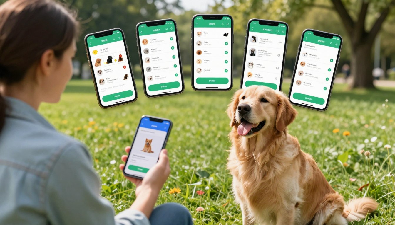 Treinamento de animais simples com aplicativos